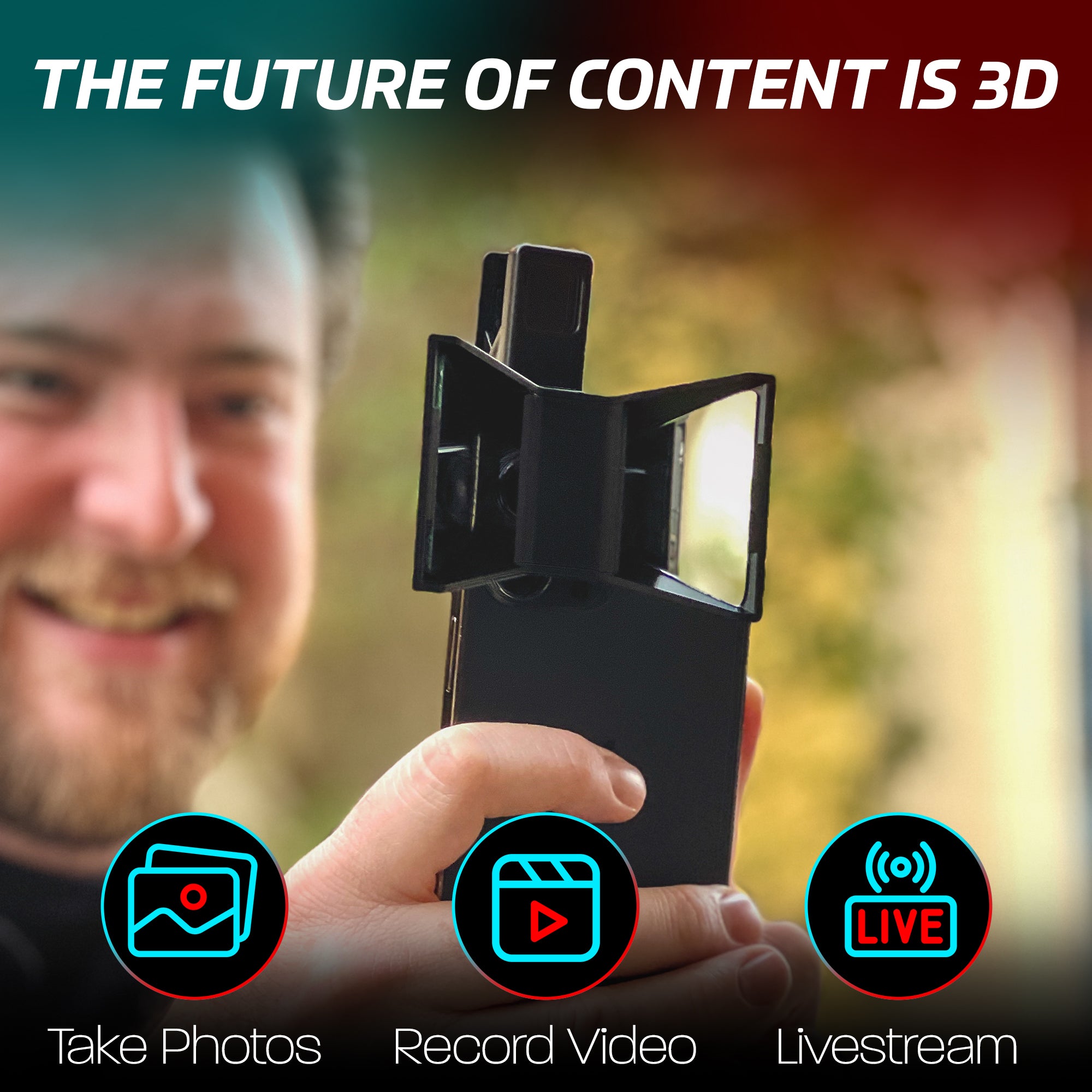 OPIC 3D Spatial Livestream and Video Device