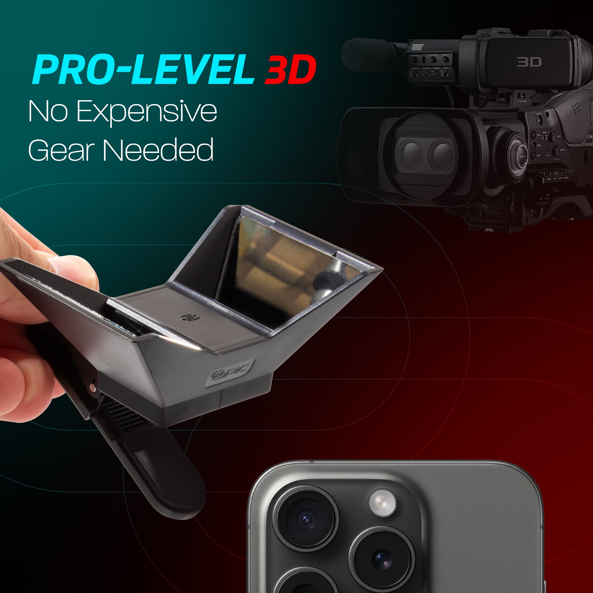 OPIC 3D Spatial Livestream and Video Device